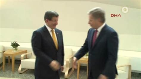 D­a­v­u­t­o­ğ­l­u­ ­F­i­n­l­a­n­d­i­y­a­ ­C­u­m­h­u­r­b­a­ş­k­a­n­ı­ ­i­l­e­ ­g­ö­r­ü­ş­t­ü­